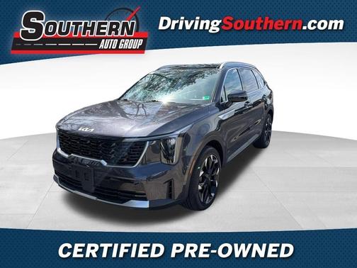Gray 2025 Kia Sorento EX
