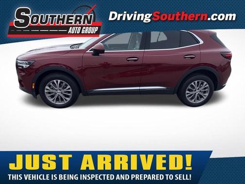 Red 2022 Buick Envision Preferred