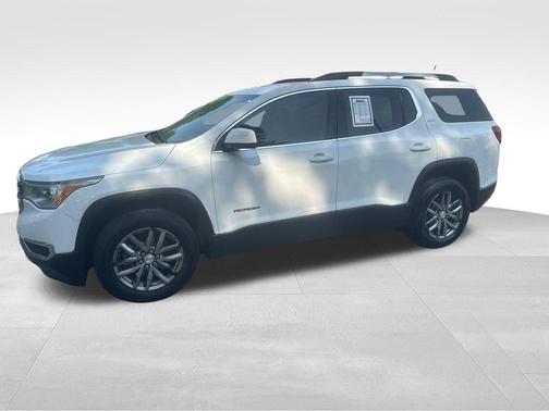 White 2018 GMC Acadia SLT-1