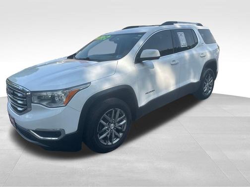 White 2018 GMC Acadia SLT-1