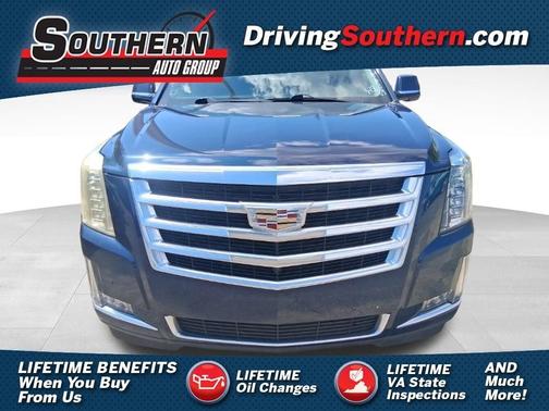 Blue 2020 Cadillac Escalade ESV Luxury