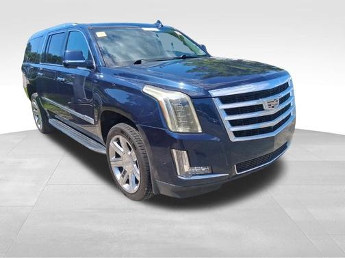 Blue 2020 Cadillac Escalade ESV Luxury