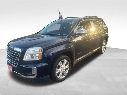 Blue 2016 GMC Terrain SLT