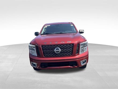 Red 2017 Nissan Titan PRO-4X