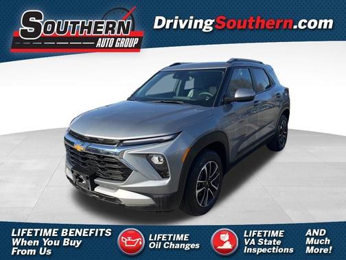 Gray 2025 Chevrolet Trailblazer LT