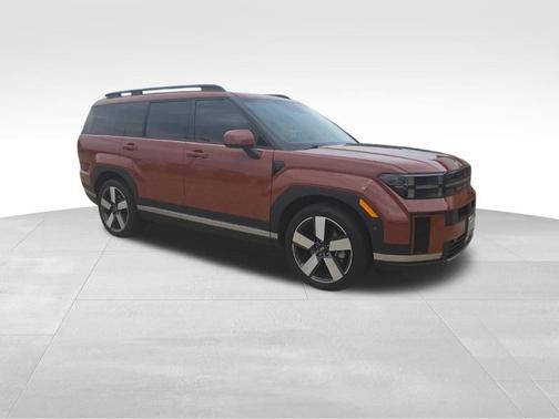 Orange 2024 Hyundai SANTA FE HEV Limited