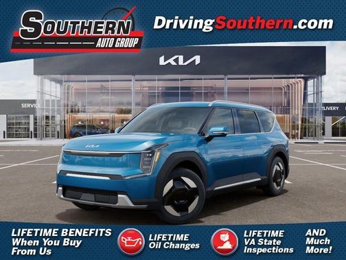 Ocean Blue 2026 Kia EV9 Wind