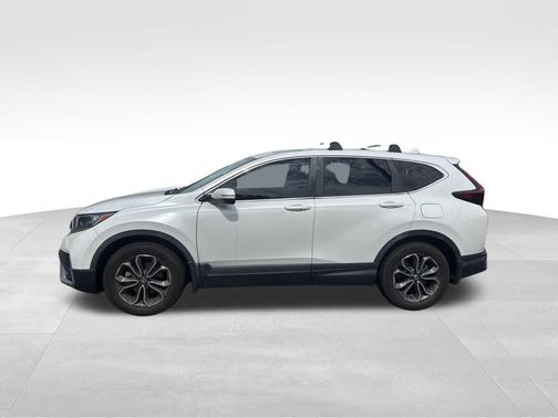 White 2021 Honda CR-V EX