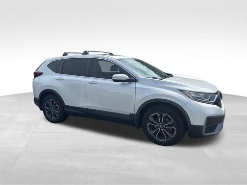 White 2021 Honda CR-V EX