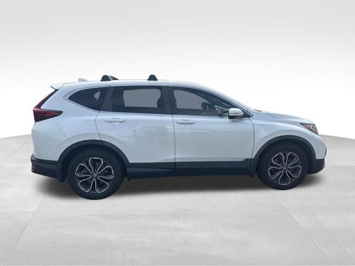 White 2021 Honda CR-V EX
