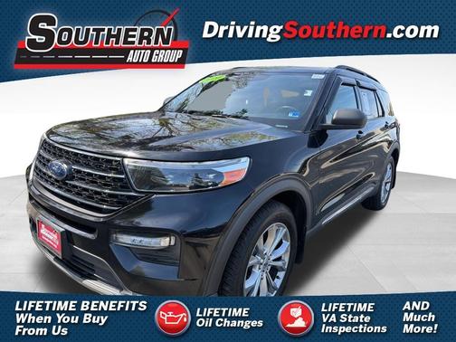 Black 2020 Ford Explorer XLT