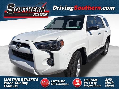 White 2018 Toyota 4Runner Sport