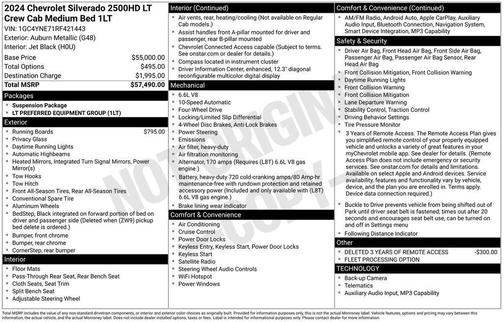 2024 Chevrolet Silverado 2500 LT