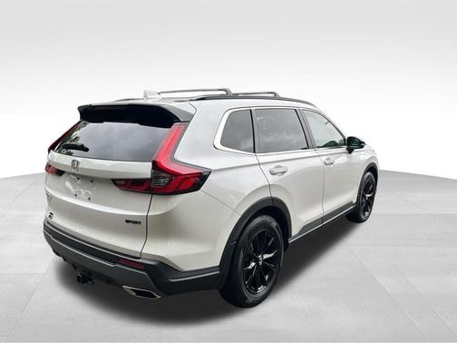 White 2025 Honda CR-V Hybrid Sport-L