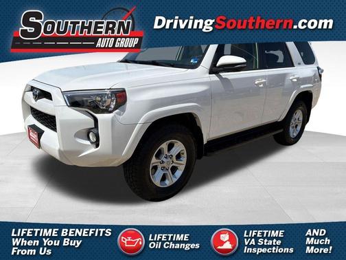 White 2019 Toyota 4Runner SR5 Premium