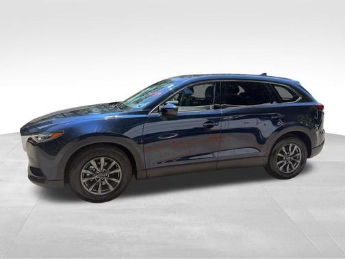 Deep Crystal Blue 2022 Mazda CX-9 Touring