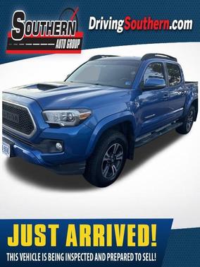 Blue 2016 Toyota Tacoma TRD Sport