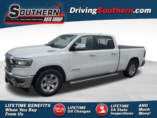 White 2021 RAM 1500 Laramie
