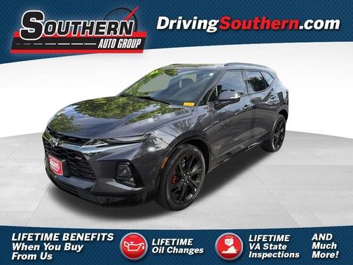 Gray 2021 Chevrolet Blazer RS