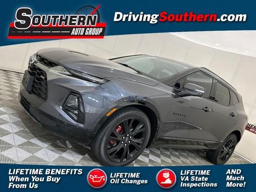 Gray 2021 Chevrolet Blazer RS
