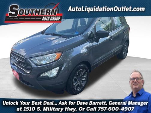 Gray 2021 Ford EcoSport S