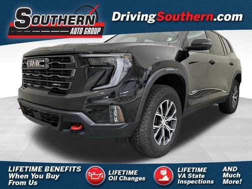 Black 2024 GMC Acadia AT4