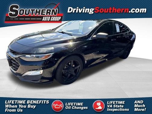 Black 2019 Chevrolet Malibu RS