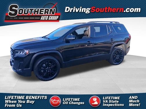 Black 2022 GMC Acadia SLT