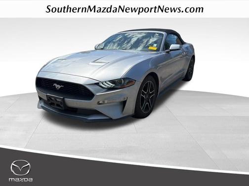 Silver 2020 Ford Mustang EcoBoost Premium