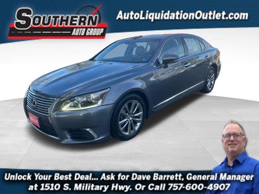 Gray 2015 Lexus LS 460 460