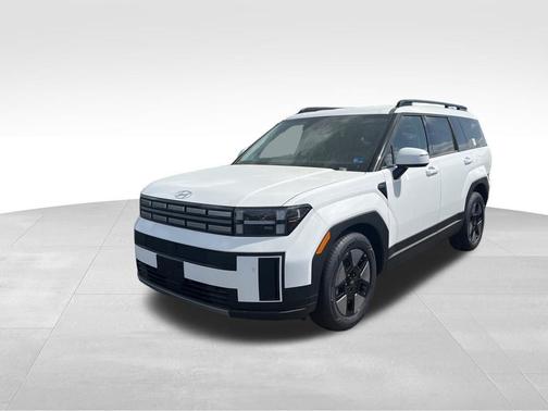 White 2026 Hyundai SANTA FE HEV SEL