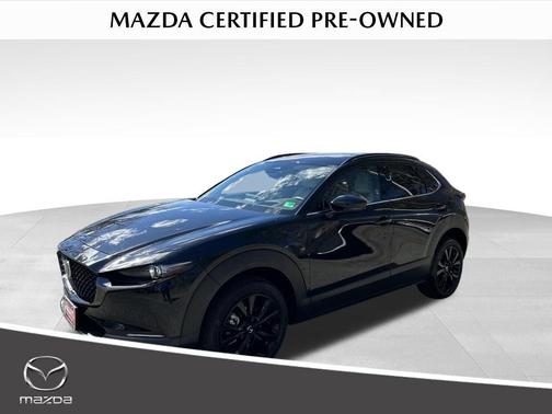 Jet Black Mica 2025 Mazda CX-30 2.5 Turbo Premium Package
