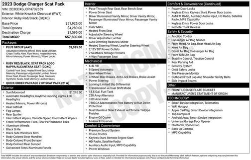 2023 Dodge Charger Scat Pack