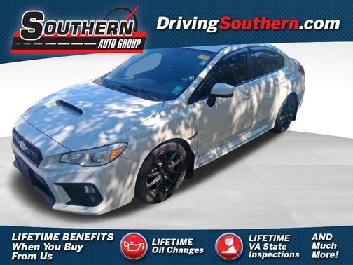Crystal White Pearl 2018 Subaru WRX Premium