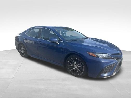 Blue 2023 Toyota Camry SE