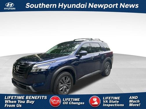 Deep Ocean Blue 2023 Nissan Pathfinder SV