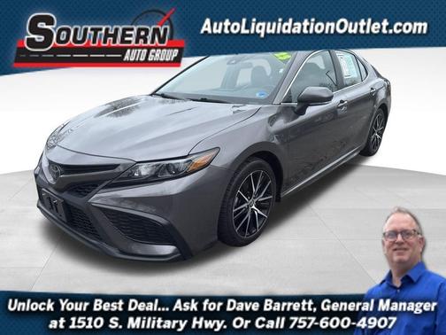 Gray 2023 Toyota Camry SE