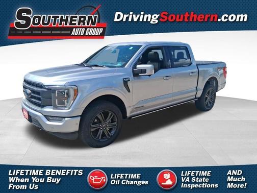 Silver 2021 Ford F-150 Lariat