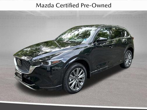 Black 2025 Mazda CX-5 2.5 Turbo Signature