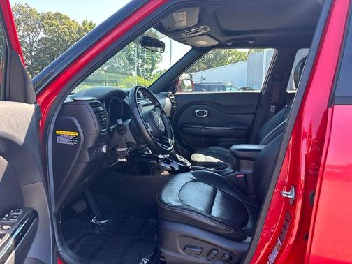 Red 2015 Kia Soul +
