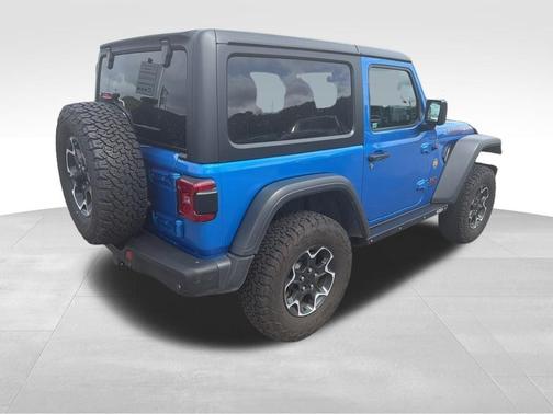 Blue 2023 Jeep Wrangler Rubicon