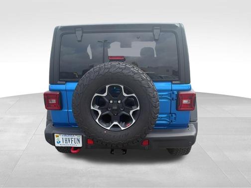 Blue 2023 Jeep Wrangler Rubicon