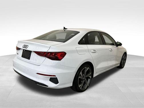 Glacier White Metallic 2023 Audi A3 40 Premium