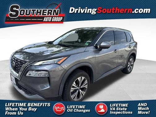 Gray 2021 Nissan Rogue SV