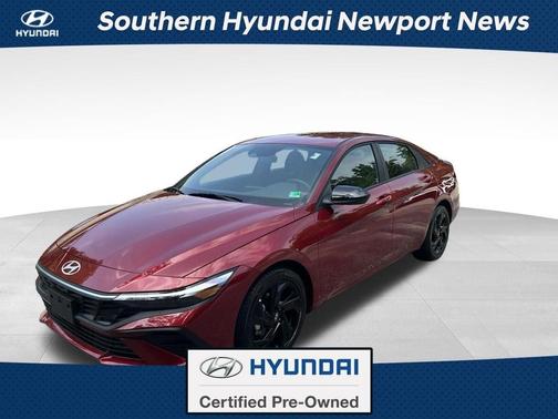 Red 2026 Hyundai ELANTRA SEL Sport