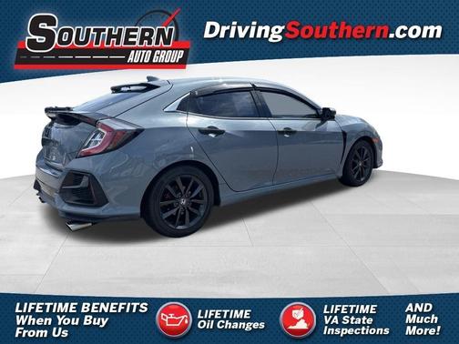 Gray 2021 Honda Civic EX