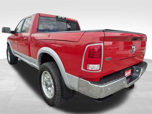 Red 2017 RAM 2500 Laramie