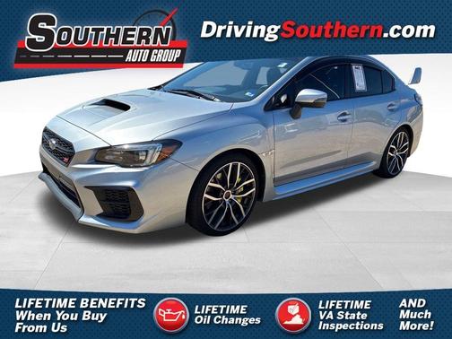 Ice Silver Metallic 2021 Subaru WRX STI Base