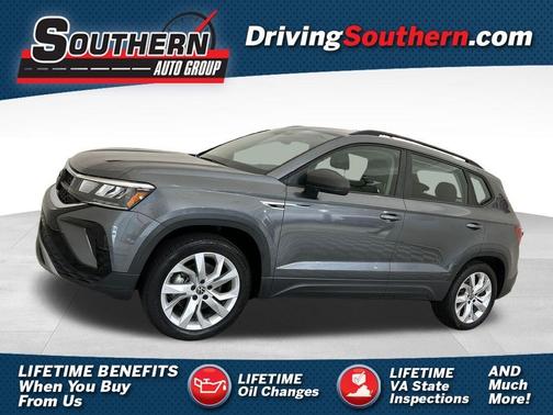 Platinum Gray Metallic 2023 Volkswagen Taos 1.5T S