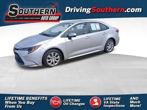 Silver 2023 Toyota Corolla LE